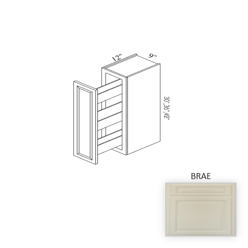WSR0936 Wood Brae Spice Rack Base Brae 1