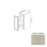 WSR0936 Wood White Shaker Spice Rack Base White Shaker 1