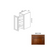 WSR0942 Wood Mocha Spice Rack Base Mocha 1