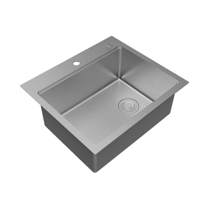 Stainless Steel Stainless Steel Kitchen Sink Satin Brushed 2