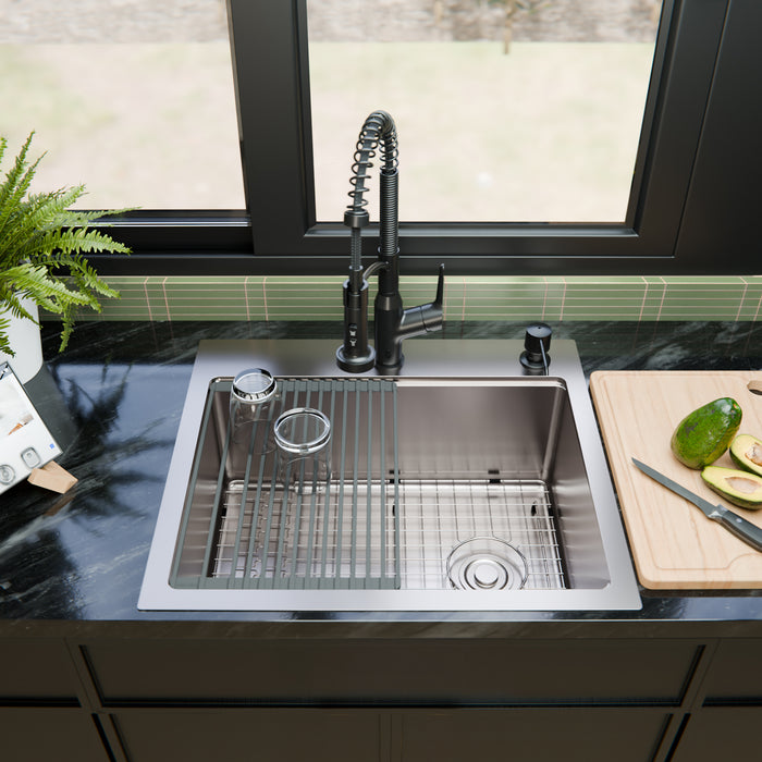 Stainless Steel Stainless Steel Kitchen Sink Satin Brushed 5
