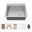 Stainless Steel Stainless Steel Kitchen Sink Satin Brushed 1