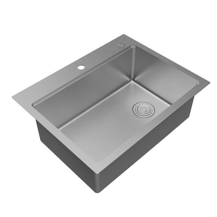 Stainless Steel Stainless Steel Kitchen Sink Satin Brushed 2