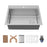 Stainless Steel Stainless Steel Kitchen Sink Satin Brushed 1