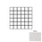 Full Sheet Sample - Walk White Porcelain Mosaic - 2" x 2" Matte