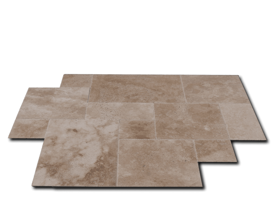 Walnut  Brushed Travertine Pattern - Various Sizes