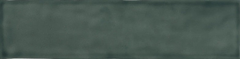 Watercolors Emerald Ceramic Tile - Glossy