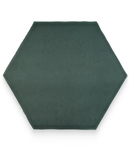 Watercolors Emerald Ceramic Tile - Glossy
