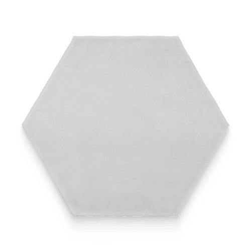 Watercolors Silver Ceramic Tile - Glossy