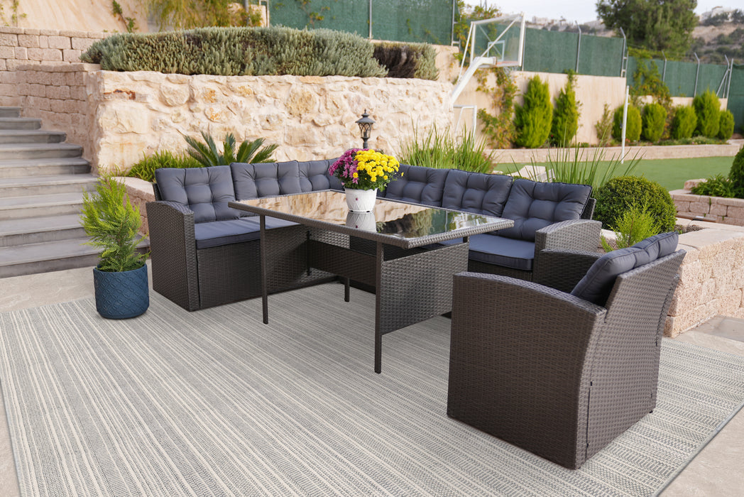 Waveside Polypropylene & Polysilk Skipping Stone 48461 Carpet Textured 2