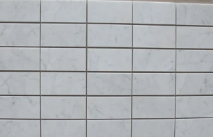 Polished White Carrara Marble Tile - 3" x 12"