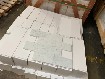 White Carrara Marble Tile - Polished