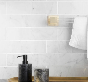 White Carrara Marble Tile - Polished
