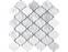 Clearance Sale! White Carrara Marble Mosaic - 2 1/2" x 3"