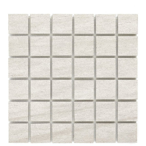 Basaltine White Porcelain Mosaic - 2" x 2"