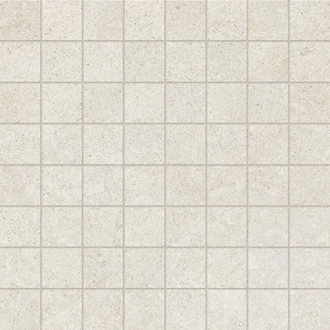 Atelier White Sand Porcelain Mosaic - 11.65" x 11.65"