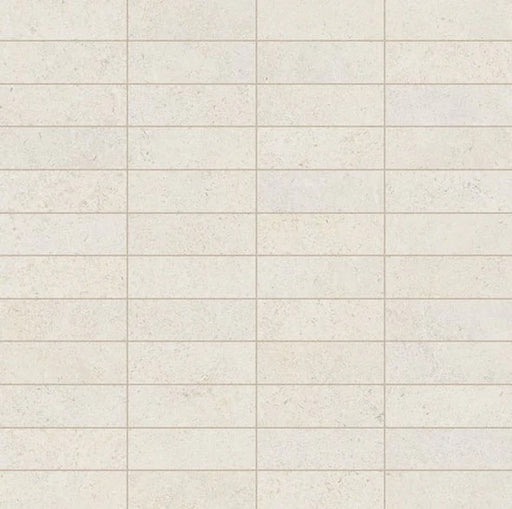 Atelier White Sand Porcelain Mosaic - 1" x 3"