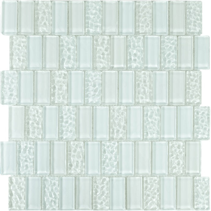 Watercraft Glass White Sand AVEWATE Mosaic Glossy 1