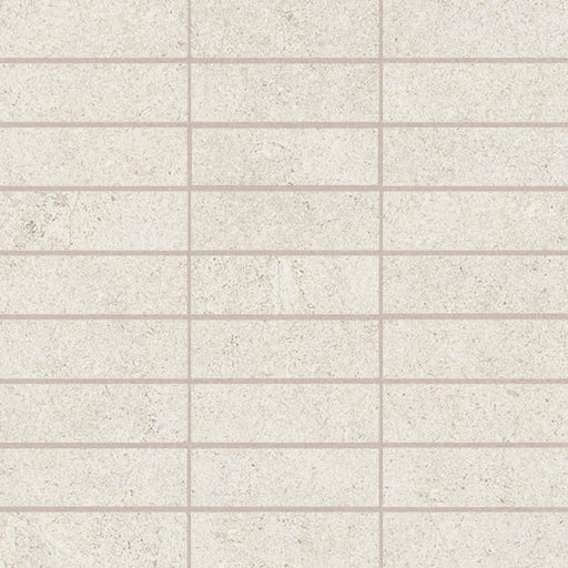 Atelier White Sand Porcelain Mosaic - 1" x 4"