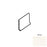 Basaltine White Porcelain Floor & Wall Trim - 6" x 12" Rounded Top Cove Base
