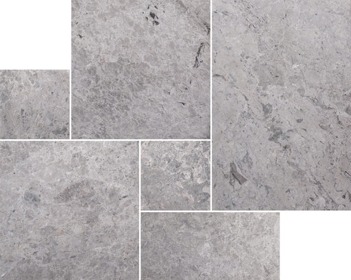 Wynwood Grey Marble Pattern - Leather