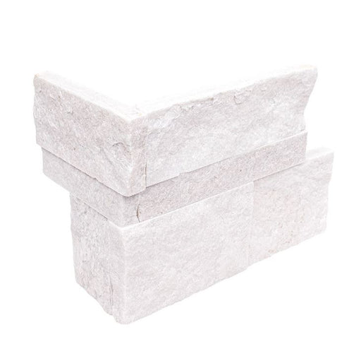 XL Rockmount Stacked Stone Panel Arctic White LPNLQARCWHI918COR
