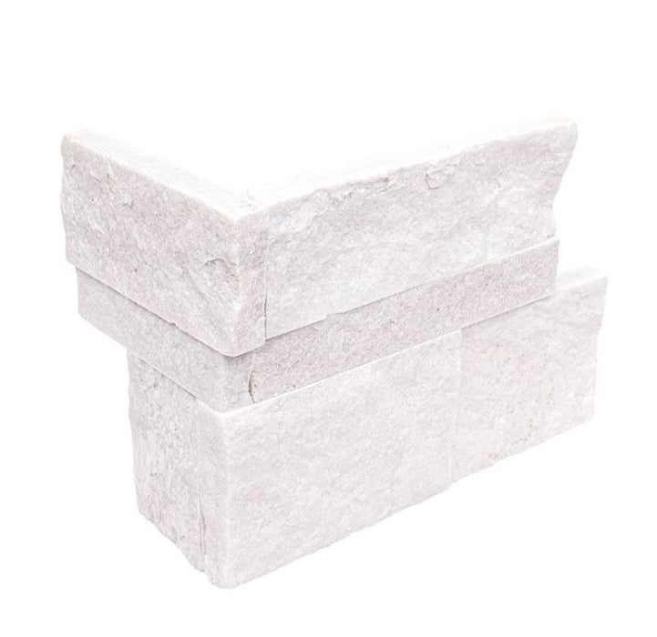 XL Rockmount Stacked Stone Panel Arctic White LPNLQARCWHI918COR