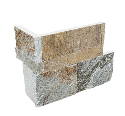 XL Rockmount Stacked Stone Panel Golden Honey LPNLQGLDHON918COR