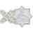 Skalini Line Zarif Calacatta Marble Mosaic - Star