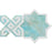 Full Tile Sample - Skalini Line Zarif Aurora Star Marble Mosaic - 7.6" x 7.6" x 3/8" Glossy