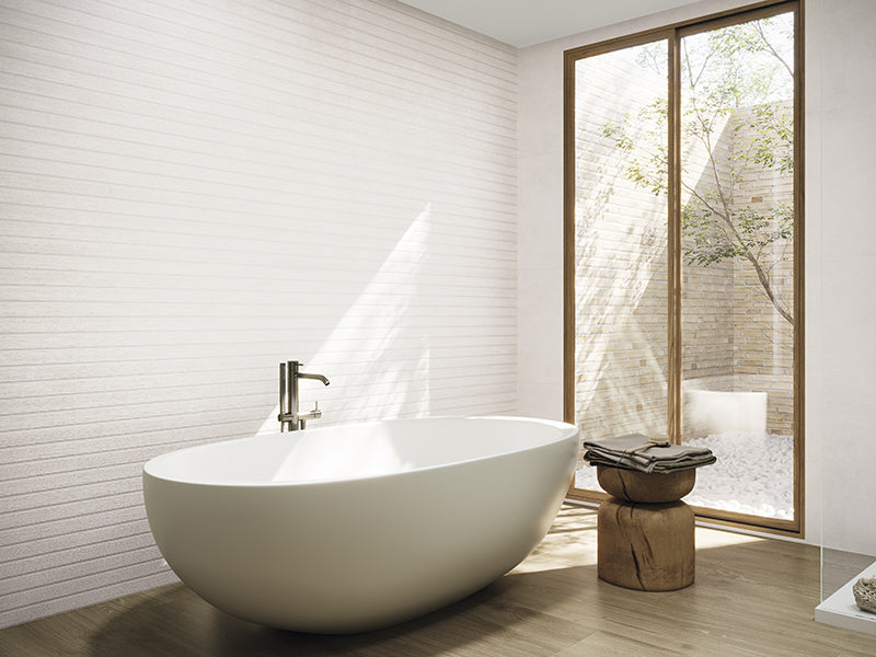 Zen Ceramic Aural Snow Tile Matte 2