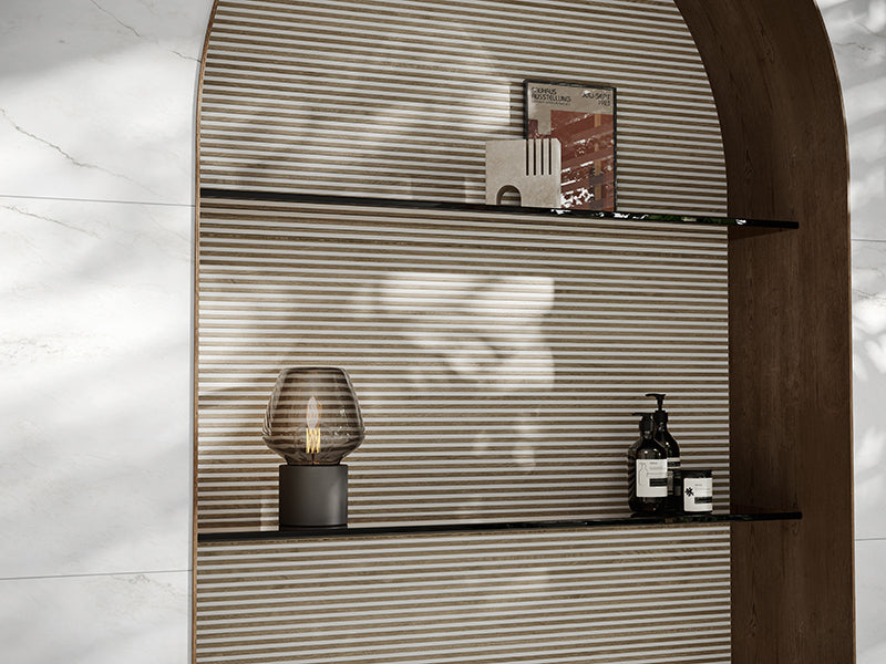 Zen Ceramic Bari White Tile Matte 2