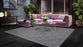Zaza Polypropylene & Polysilk Midnight Blue 26381 Carpet Textured 2