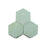 Full Tile Sample - Zellige Absinthe Clay Tile - 3.5" x 4" Hexagon x 3/8" Glazed