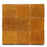 Full Tile Sample - Zellige Amber Clay Tile - 4" x 4" x 3/8" Glazed