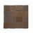 Full Tile Sample - Zellige Brownstone Clay Tile - 2" x 2" x 3/8" Glazed