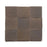 Full Tile Sample - Zellige Brownstone Clay Tile - 4" x 4" x 3/8" Glazed