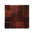 Full Tile Sample - Zellige Burnt Sugar Clay Tile - 2" x 2" x 3/8" Glazed
