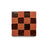 Full Tile Sample - Zellige Burnt Sugar Terra Rosa Checkerboard Clay Tile - 2" x 2" x 13/34" Glazed