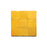 Full Tile Sample - Zellige Cadmium Clay Tile - 4" x 4" x 3/8" Glazed