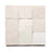 Full Tile Sample - Zellige Casablanca Clay Tile - 4" x 4" x 3/8" Glazed