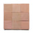 Full Tile Sample - Zellige Dessert Bloom Clay Tile - 4" x 4" x 3/8" Glazed