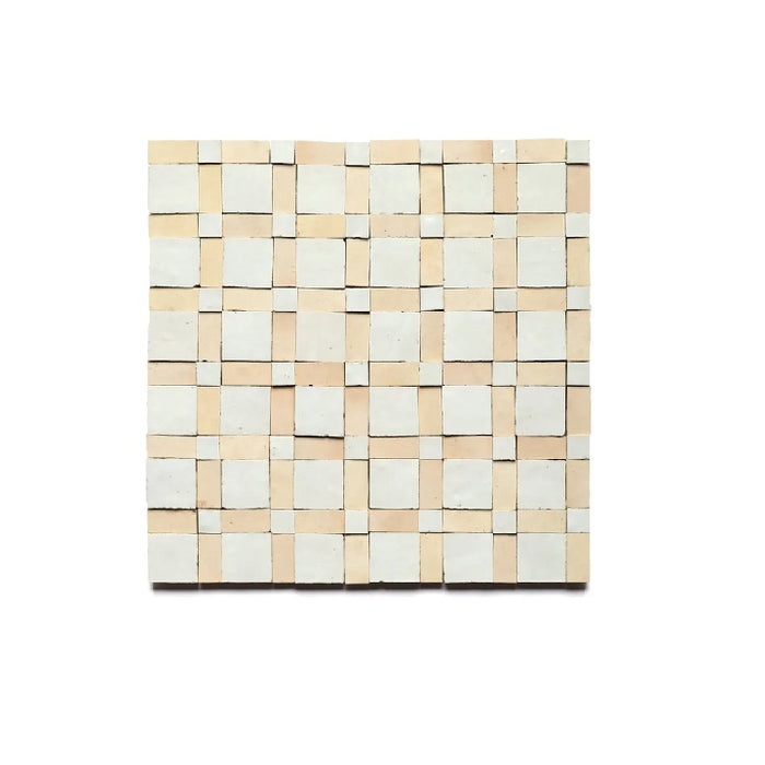 Zellige Clay Gambit 2 Mosaic Glazed 1