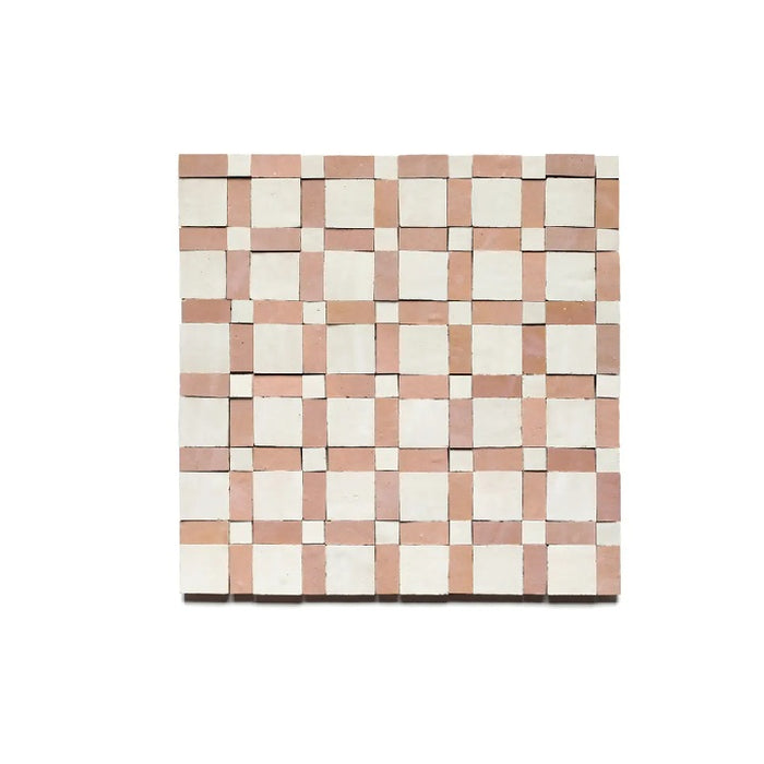 Zellige Clay Gambit 3 Mosaic Glazed 1