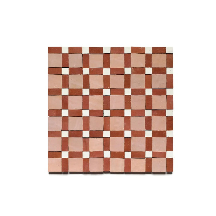 Zellige Clay Gambit 4 Mosaic Glazed 1