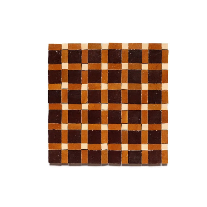 Zellige Clay Gambit 5 Mosaic Glazed 1