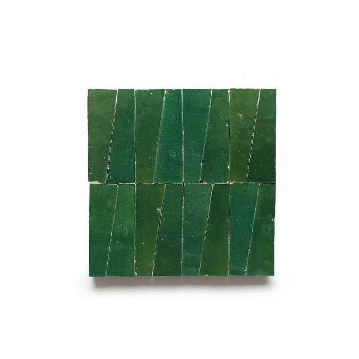 Zellige Clay Jade Mosaic Glazed 1