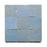 Full Tile Sample - Zellige Maya Blue Clay Tile - 4" x 4" x 3/8" Glazed