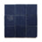 Full Tile Sample - Zellige Night Blue Clay Tile - 4" x 4" x 3/8" Glazed