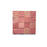 Full Tile Sample - Zellige Pietro Pink Clay Tile - 2" x 2" x 3/8" Glazed